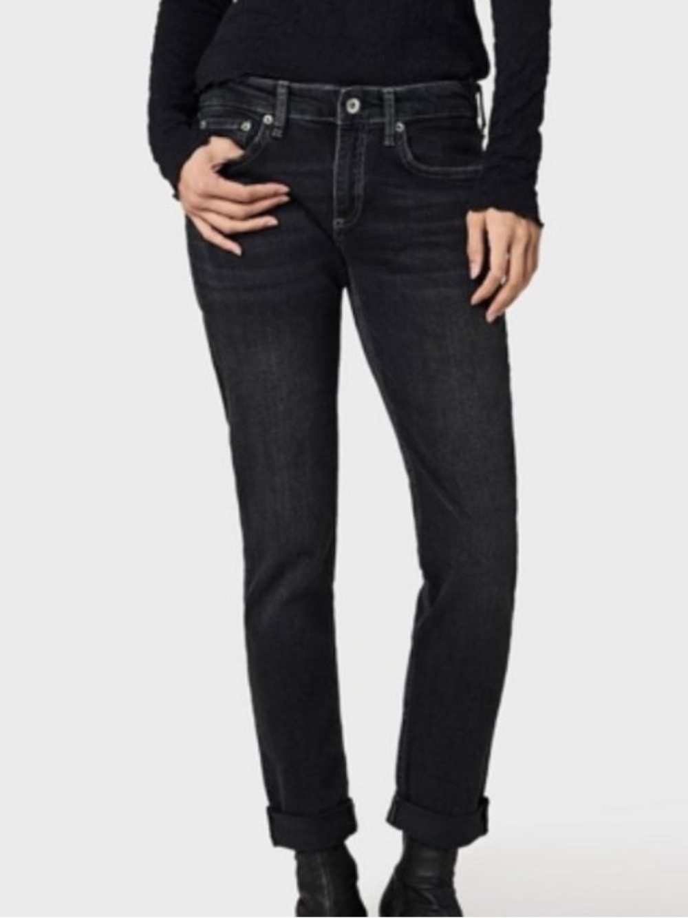 Rag & Bone, great condition Dre Low-Rise Slim Boyfriend jeans, size 27